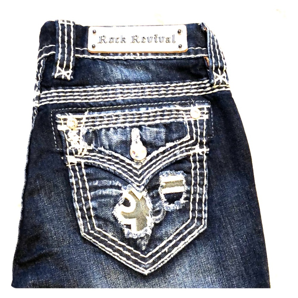 Rock Revival Felicia Cuff Straight 27x33